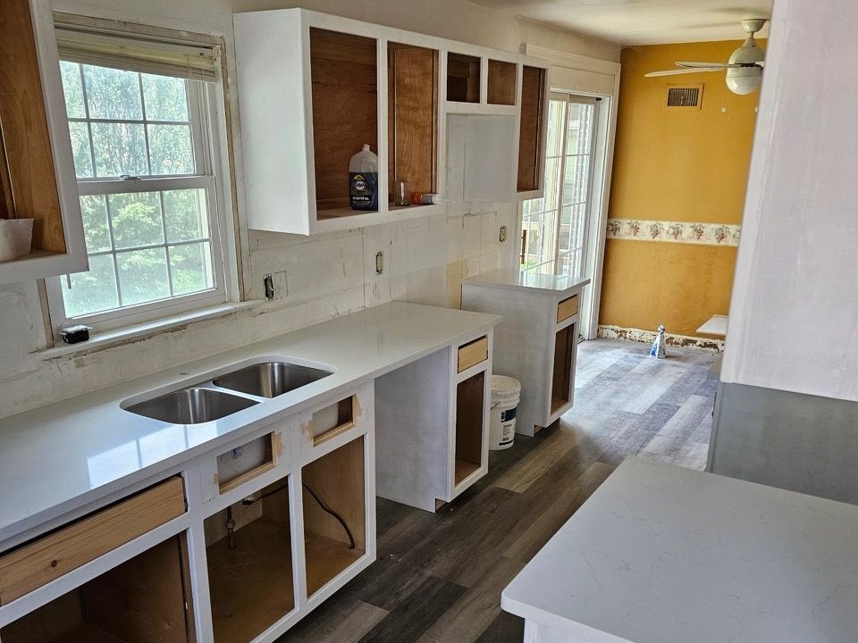 Completed Kitchen Remodeling Project - in progress #1